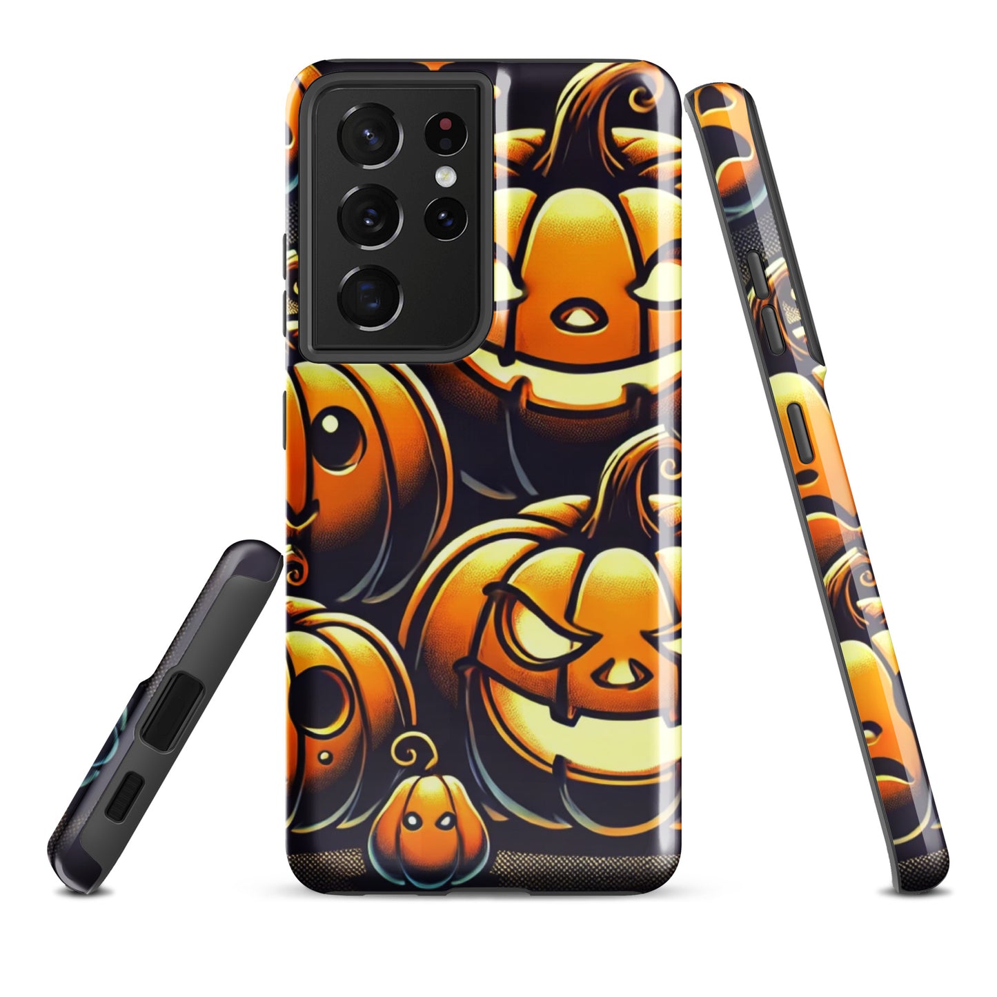 Funda dura Samsung® HALLOWEEN calabazas