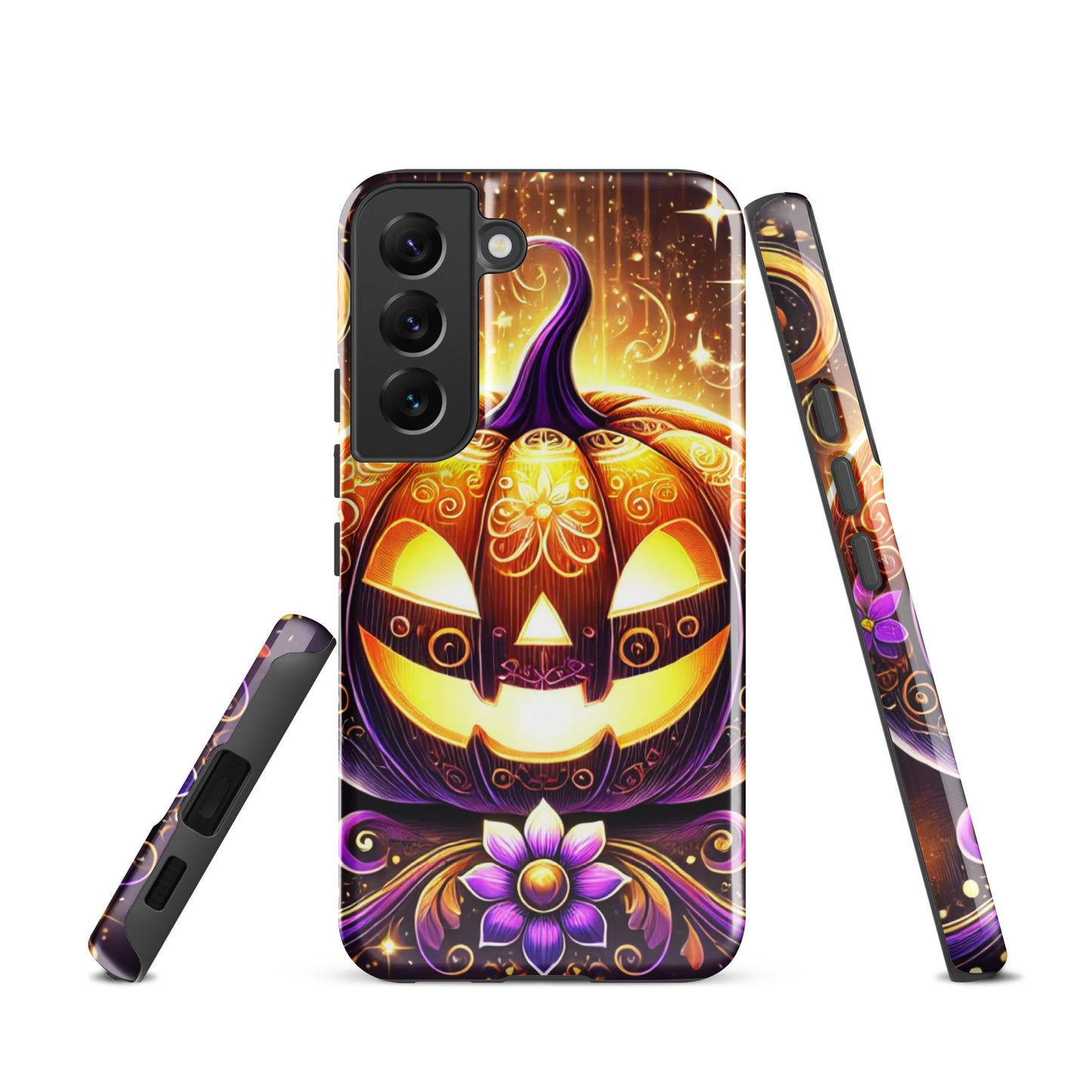 Funda dura Samsung® HALLOWEEN calabaza