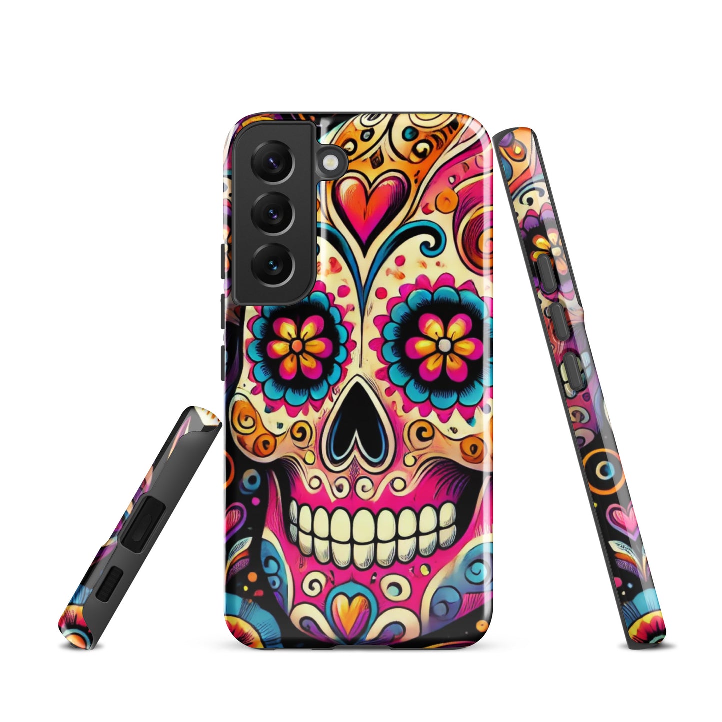 Funda dura Samsung® HALLOWEEN dia muertos