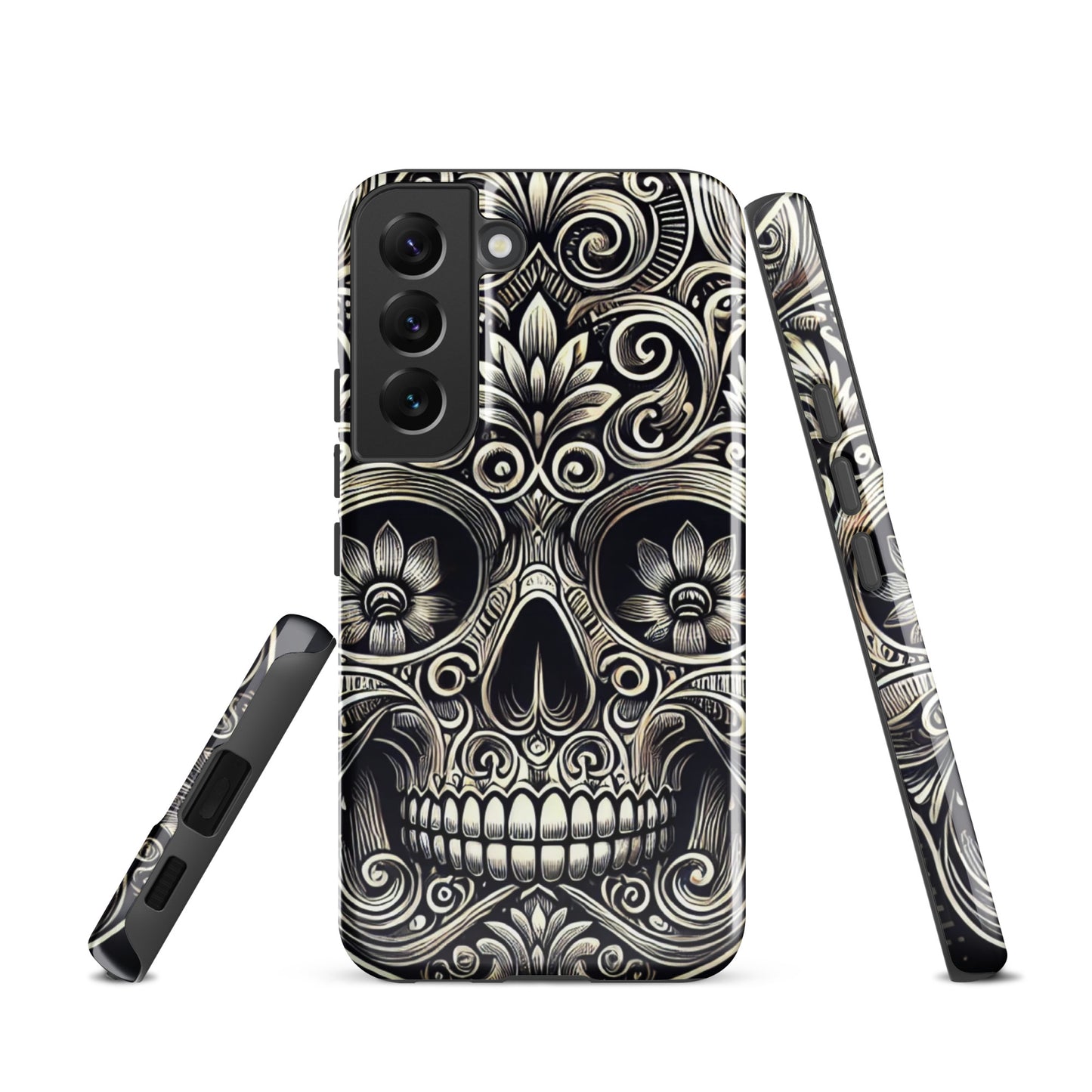 Funda dura Samsung® HALLOWEEN calavera