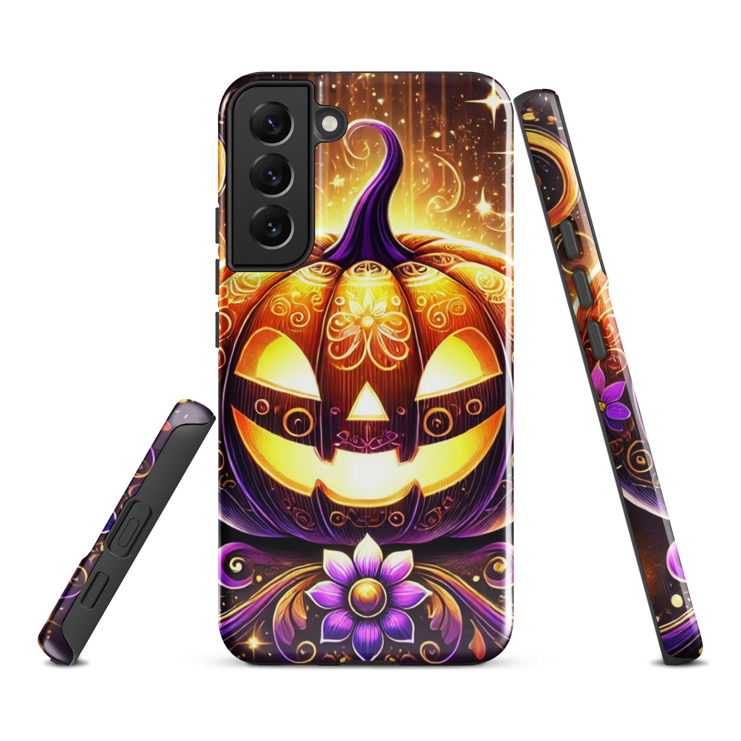 Funda dura Samsung® HALLOWEEN calabaza