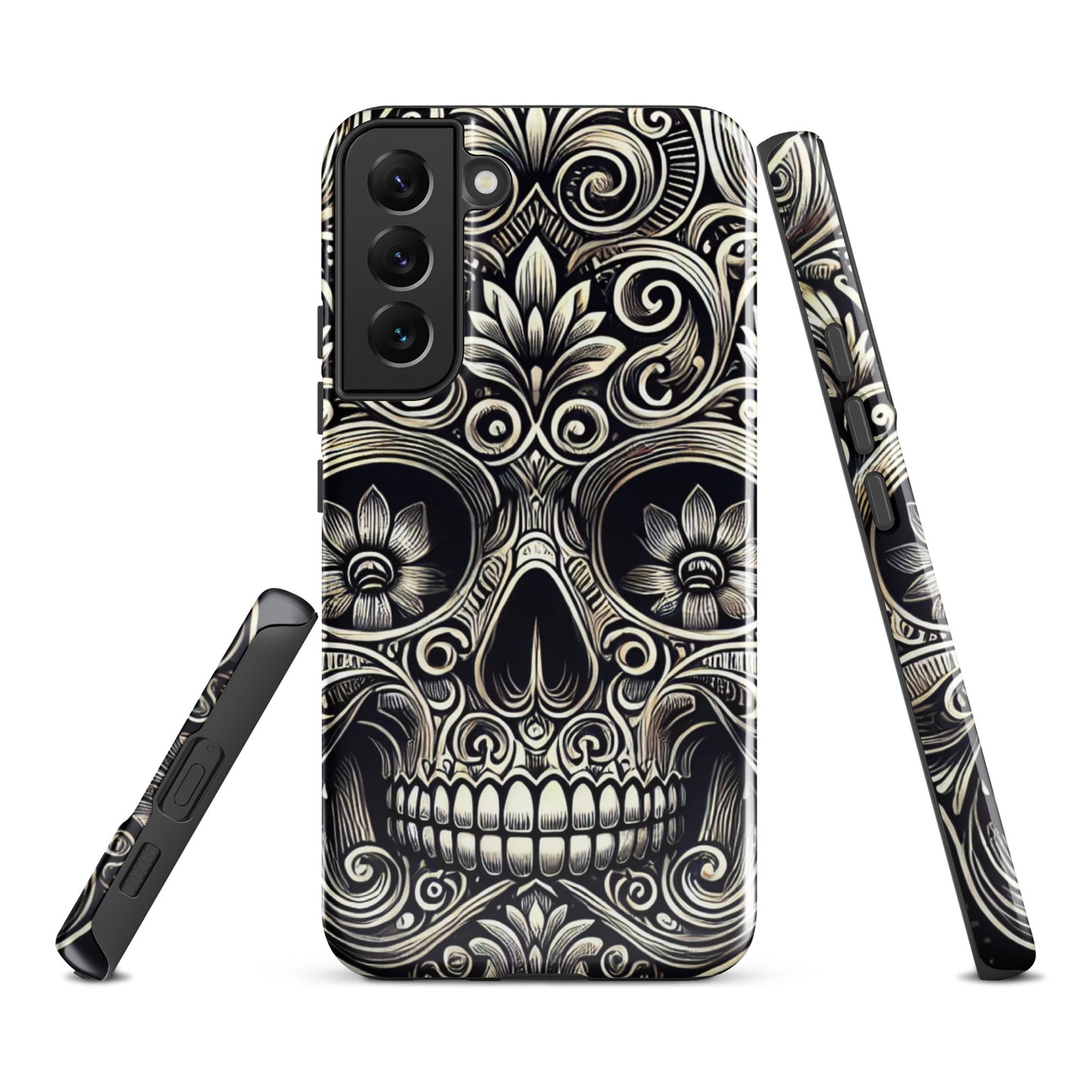 Funda dura Samsung® HALLOWEEN calavera