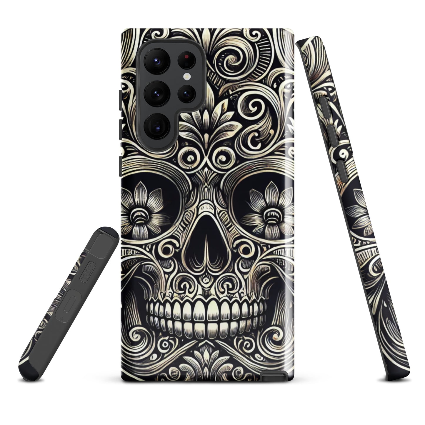 Funda dura Samsung® HALLOWEEN calavera