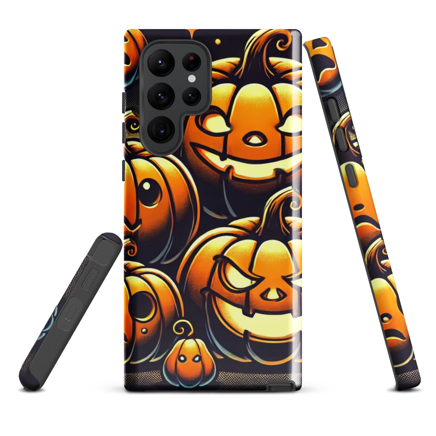 Funda dura Samsung® HALLOWEEN calabazas