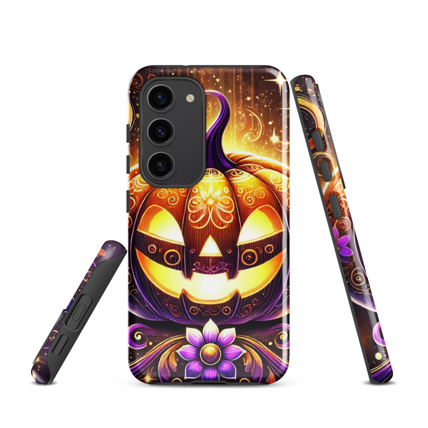 Funda dura Samsung® HALLOWEEN calabaza