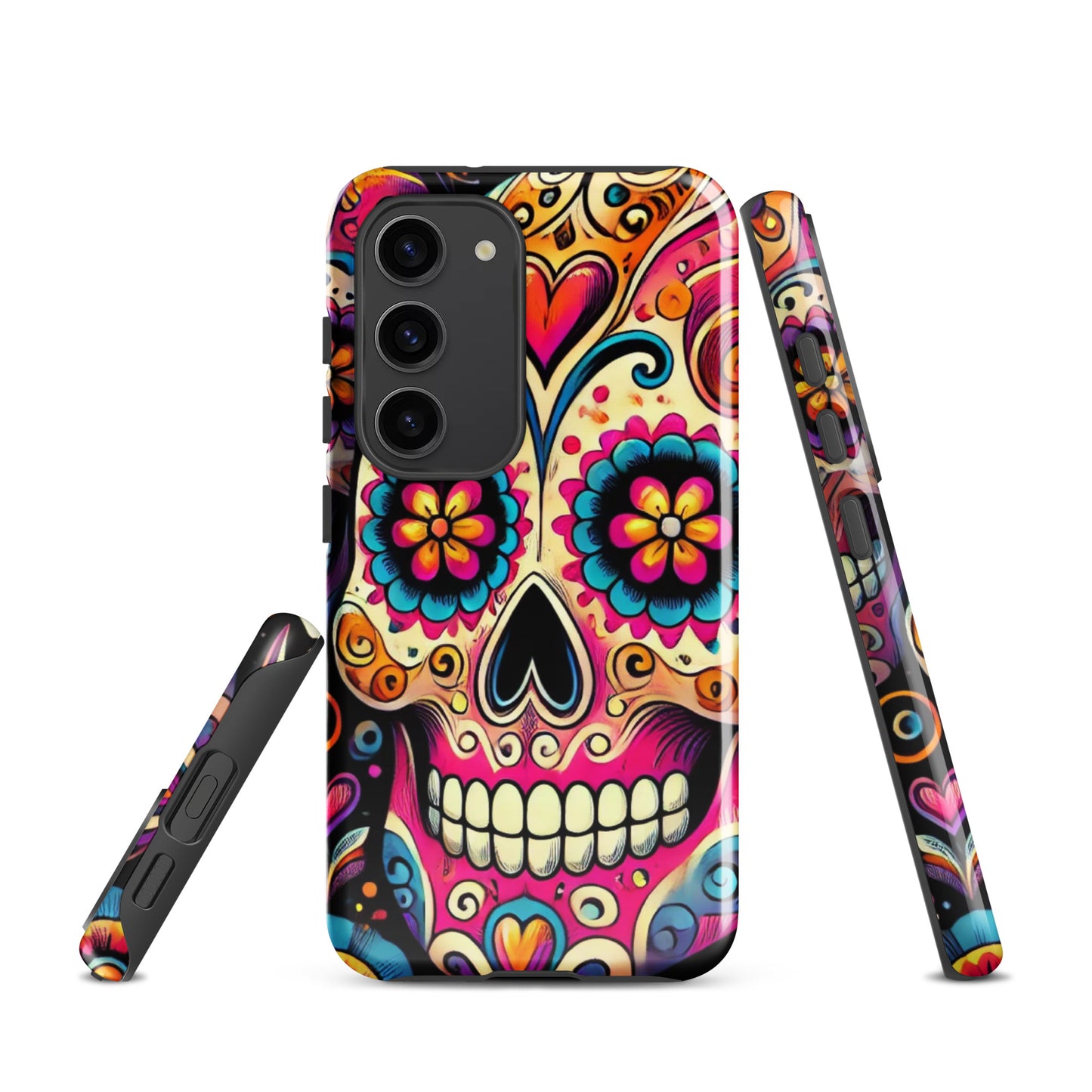Funda dura Samsung® HALLOWEEN dia muertos