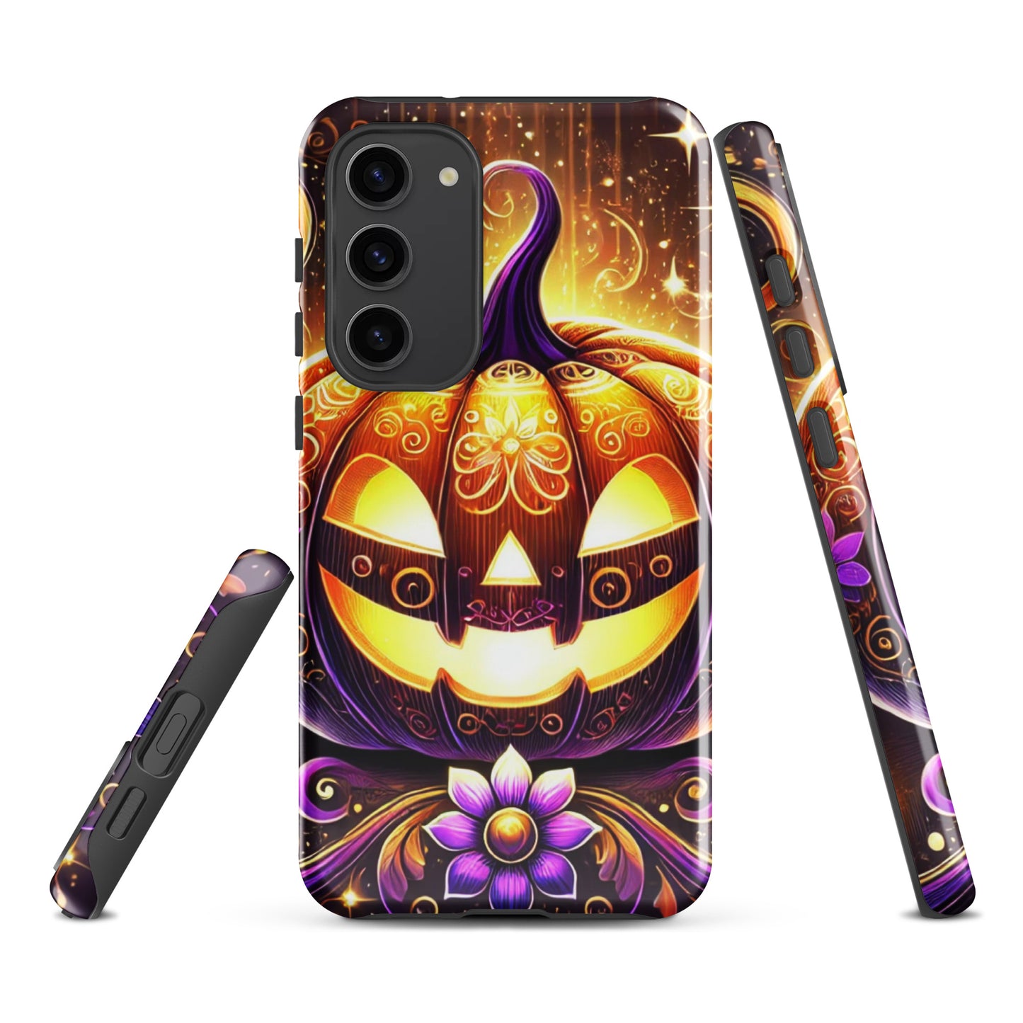 Funda dura Samsung® HALLOWEEN calabaza