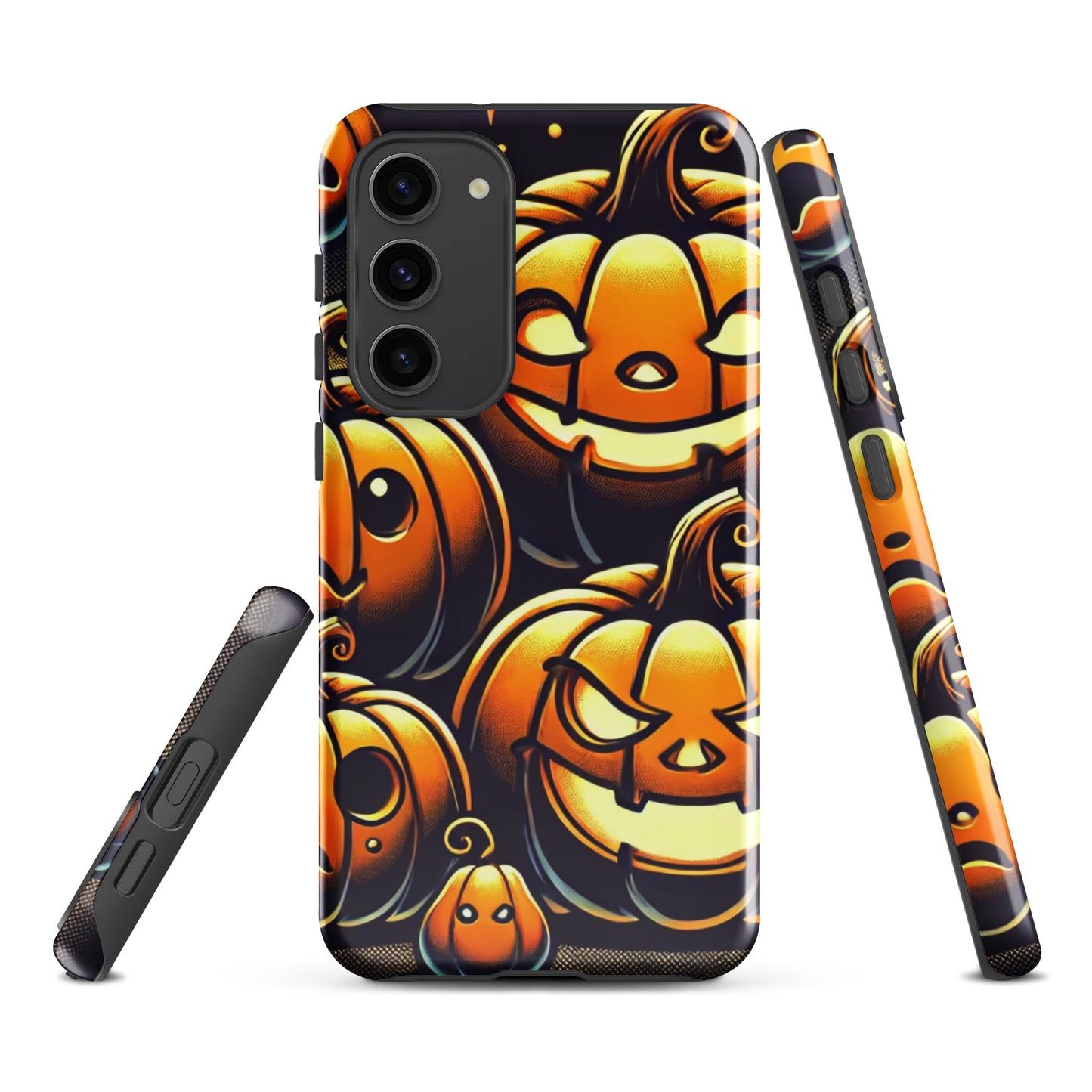 Funda dura Samsung® HALLOWEEN calabazas