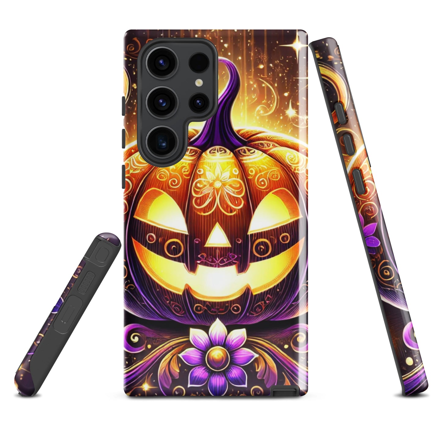 Funda dura Samsung® HALLOWEEN calabaza