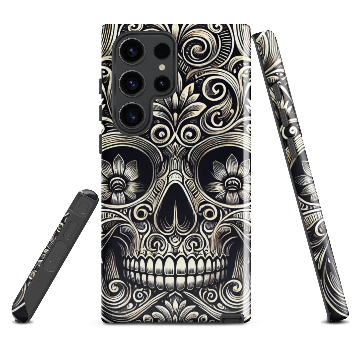 Funda dura Samsung® HALLOWEEN calavera