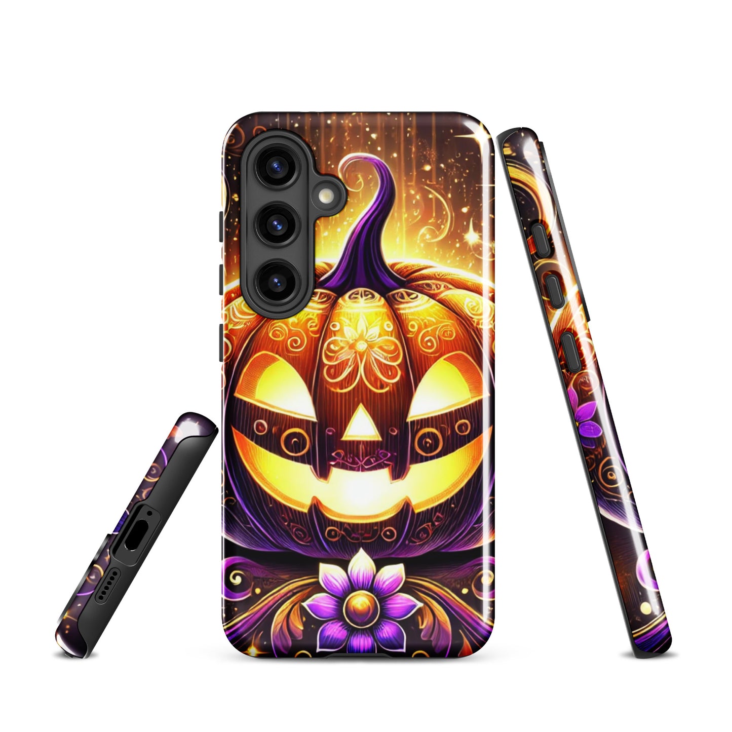 Funda dura Samsung® HALLOWEEN calabaza