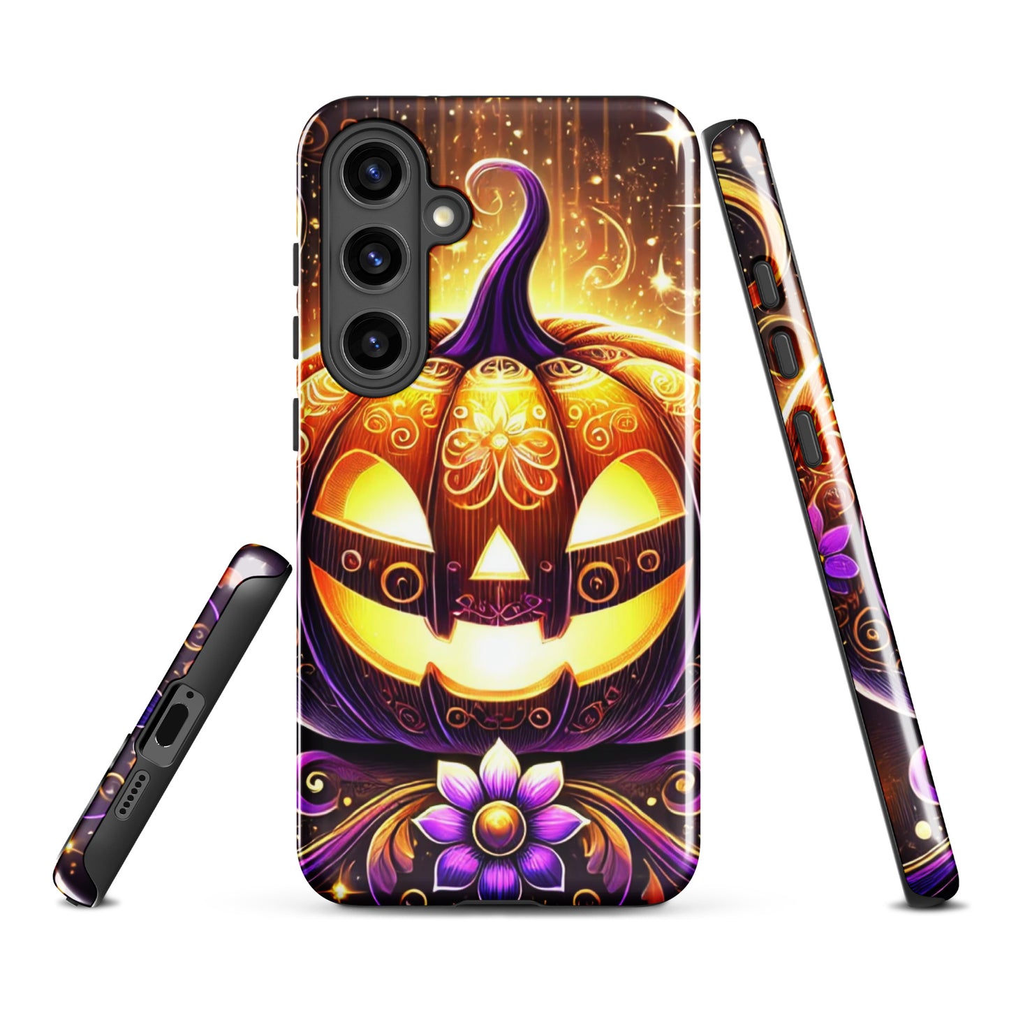 Funda dura Samsung® HALLOWEEN calabaza