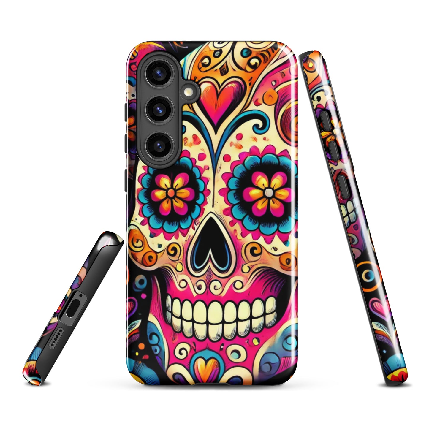 Funda dura Samsung® HALLOWEEN dia muertos