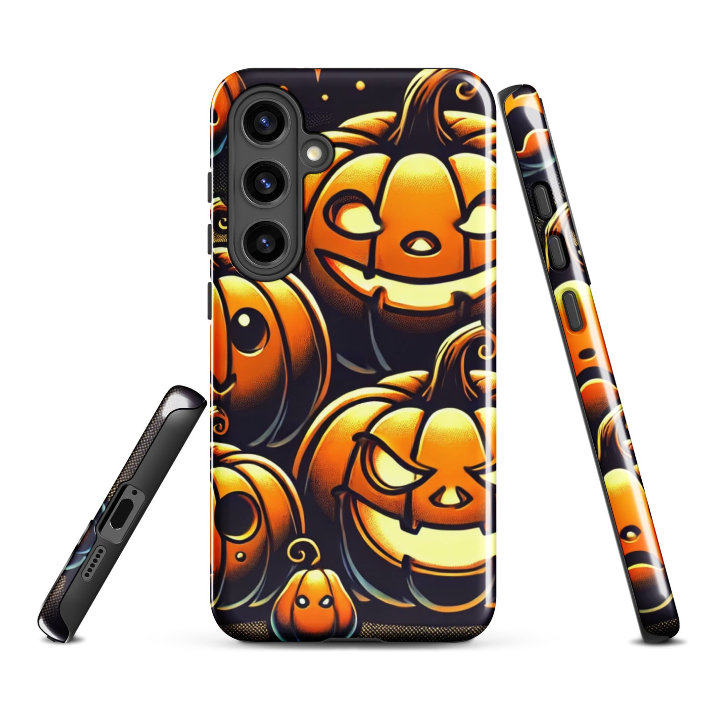 Funda dura Samsung® HALLOWEEN calabazas
