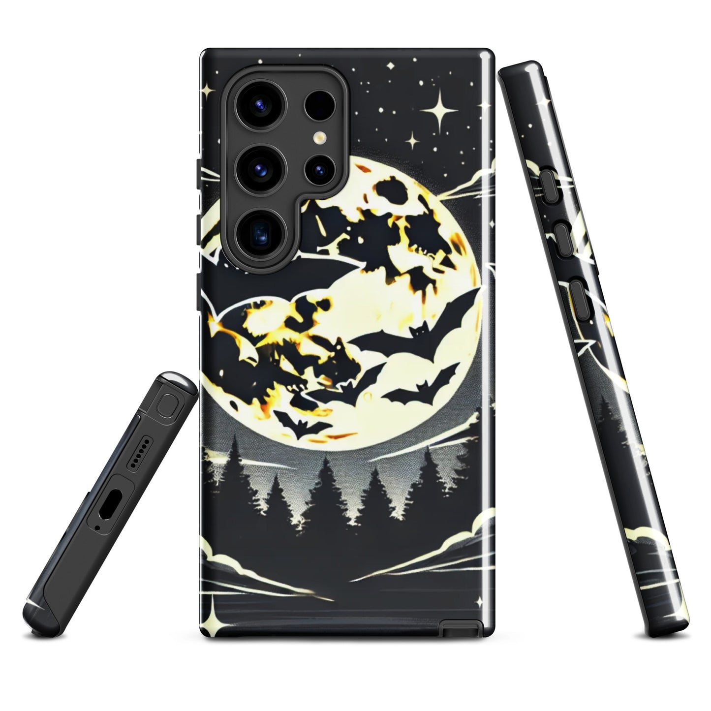 Funda dura Samsung® HALLOWEEN murciélagos