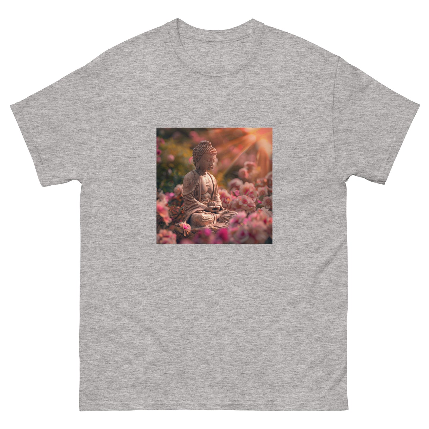 Unisex Classic T-Shirt Pink Buddha