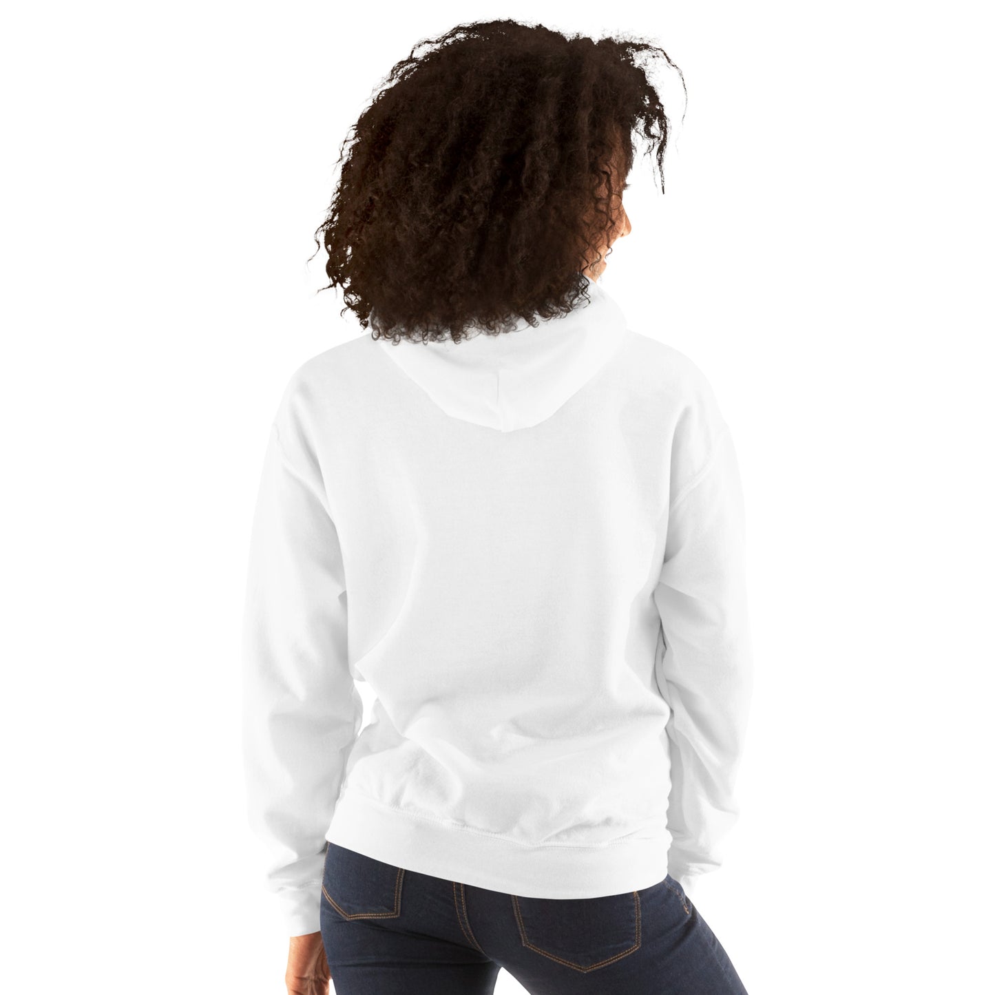 Unisex blue buddha hoodie