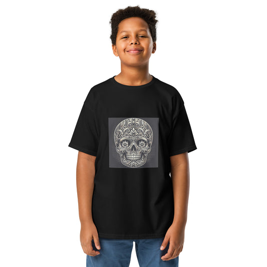 Unisex kids T-shirt HALLOWEEN skull