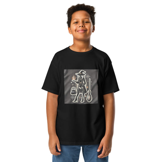 T-shirt unisexe enfant HALLOWEEN sorcière