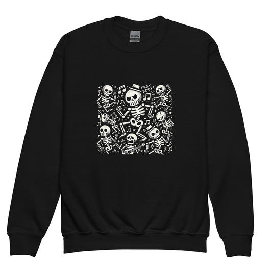 Sudadera unisex niños HALLOWEEN esqueletos