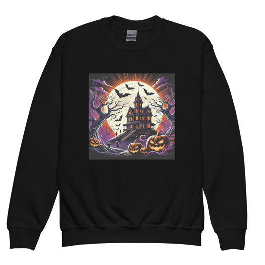Sudadera unisex niños HALLOWEEN castillo