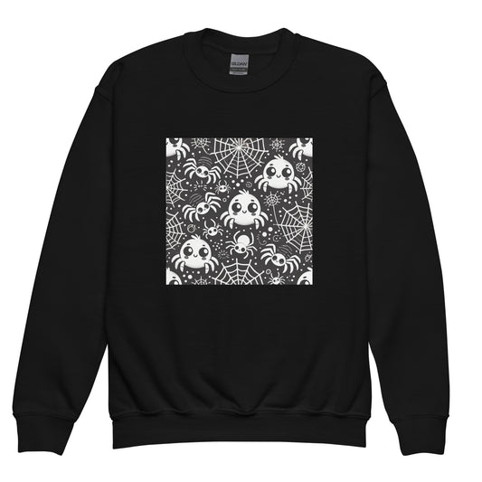 Sudadera unisex niños HALLOWEEN arañas