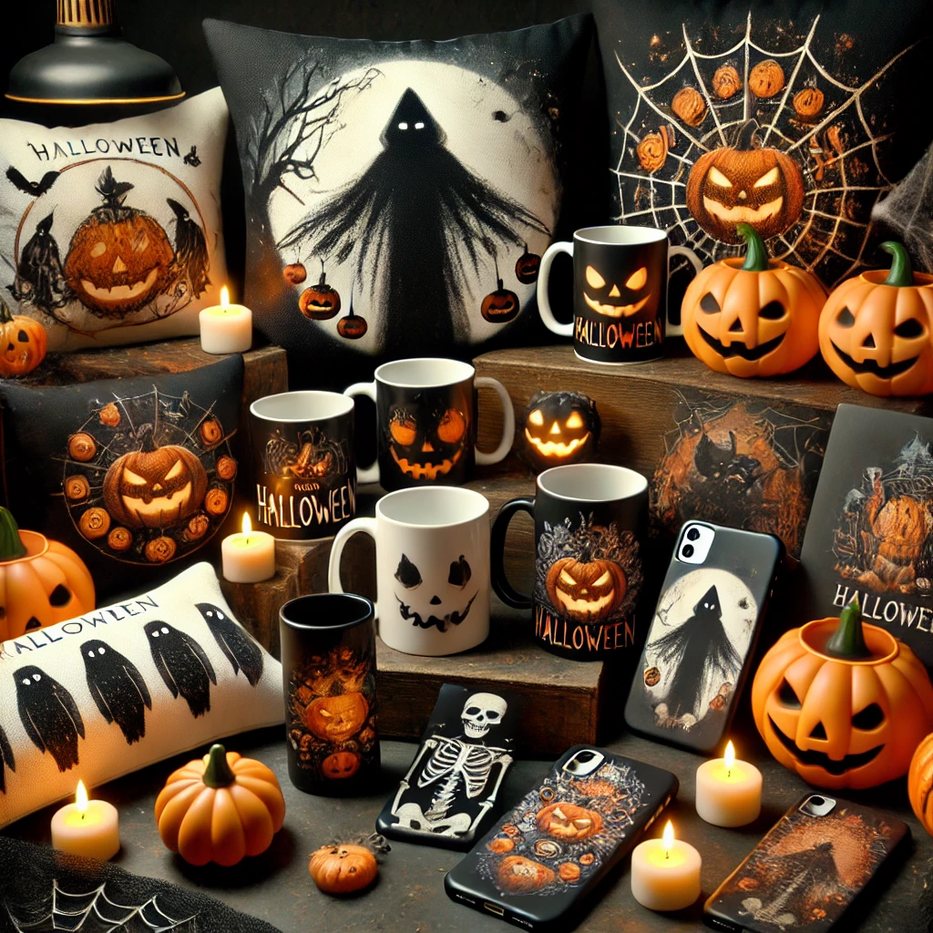 Ideas de Regalos Originales para Halloween: Tazas, Cojines y Fundas de Móvil