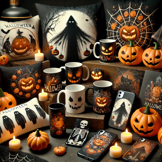 Ideas de Regalos Originales para Halloween: Tazas, Cojines y Fundas de Móvil