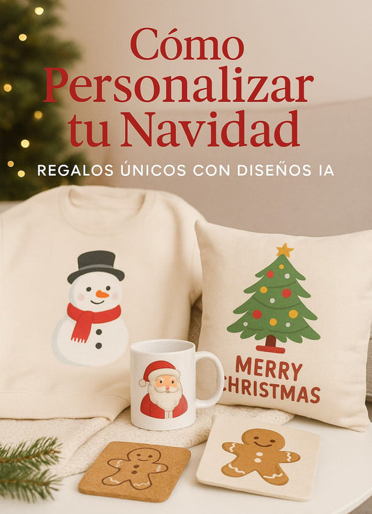 Cómo Personalizar tu Navidad: Regalos Únicos con Diseños IA