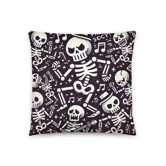 HALLOWEEN skeleton cushion