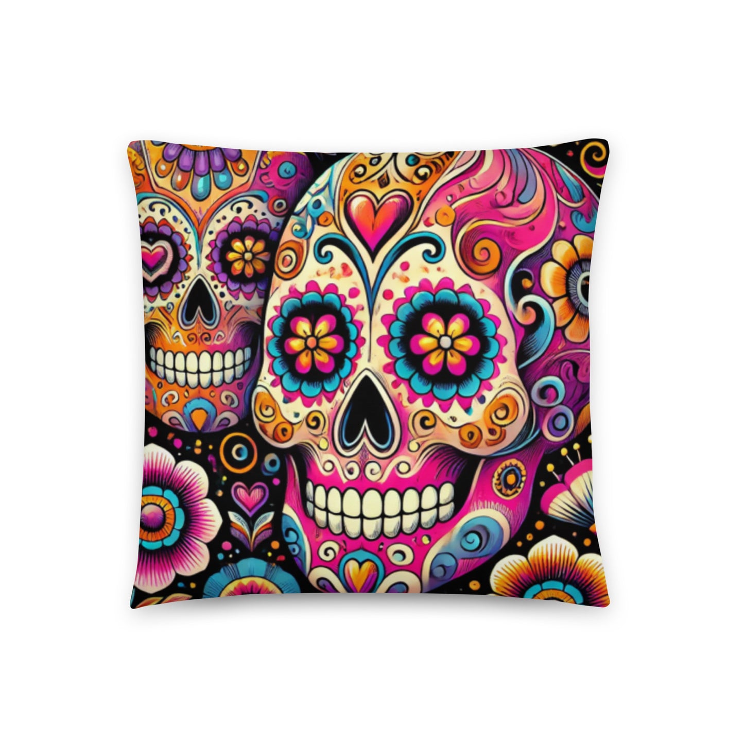 HALLOWEEN Day of the Dead cushion