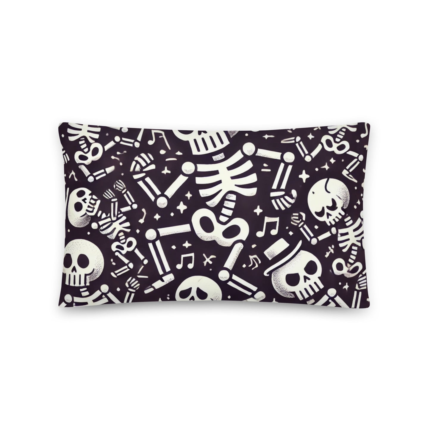 HALLOWEEN skeleton cushion