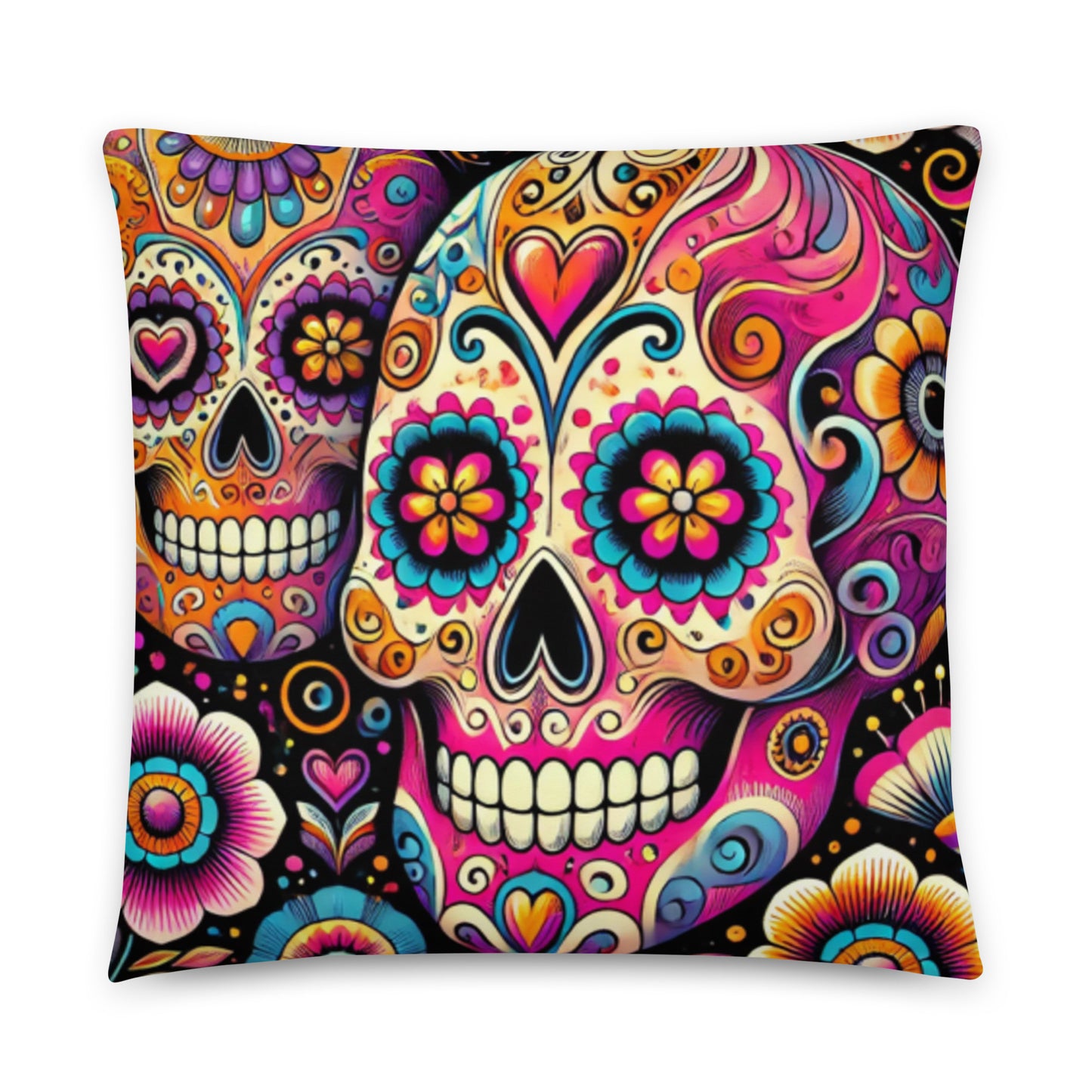 HALLOWEEN Day of the Dead cushion