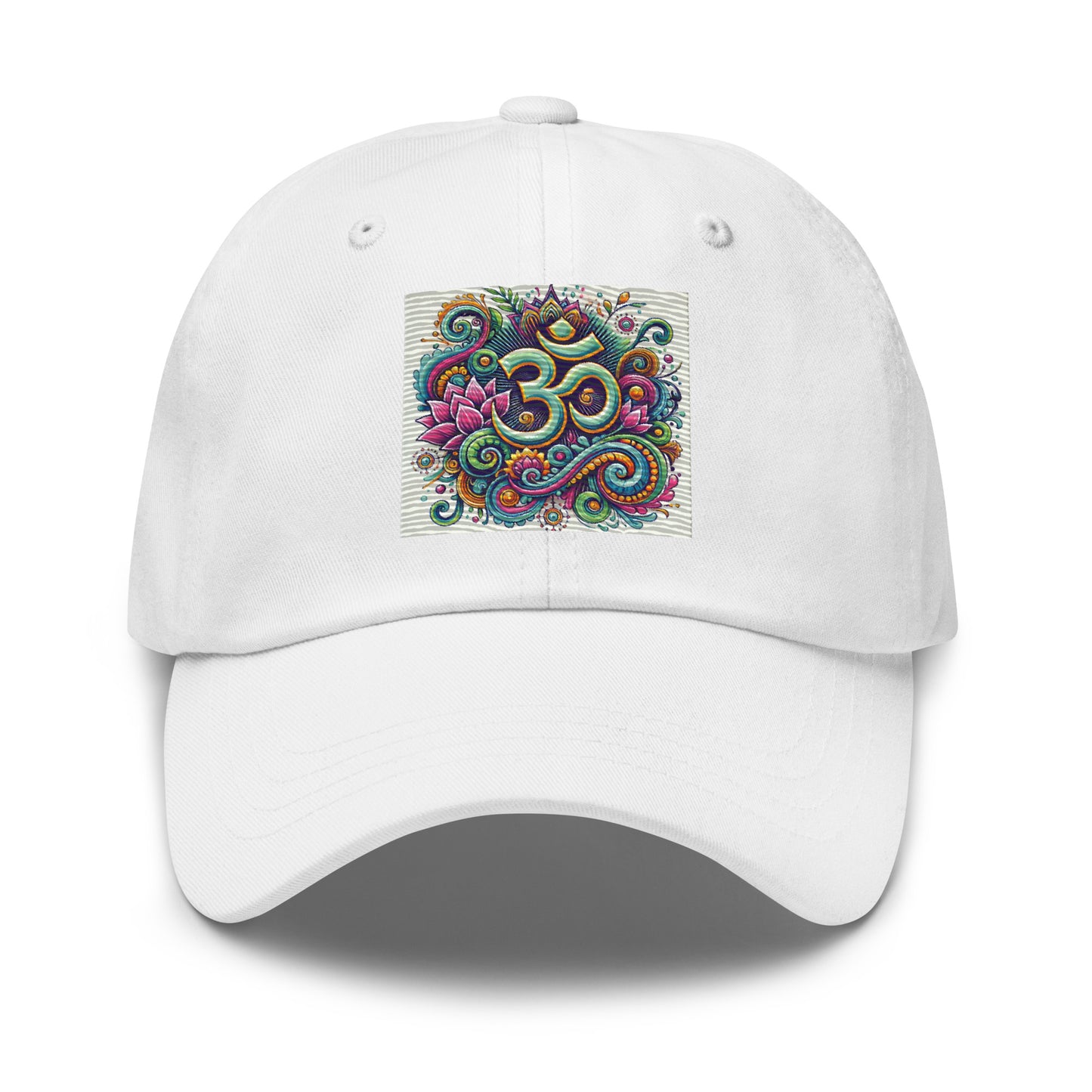 Casquette colorée symbole OM