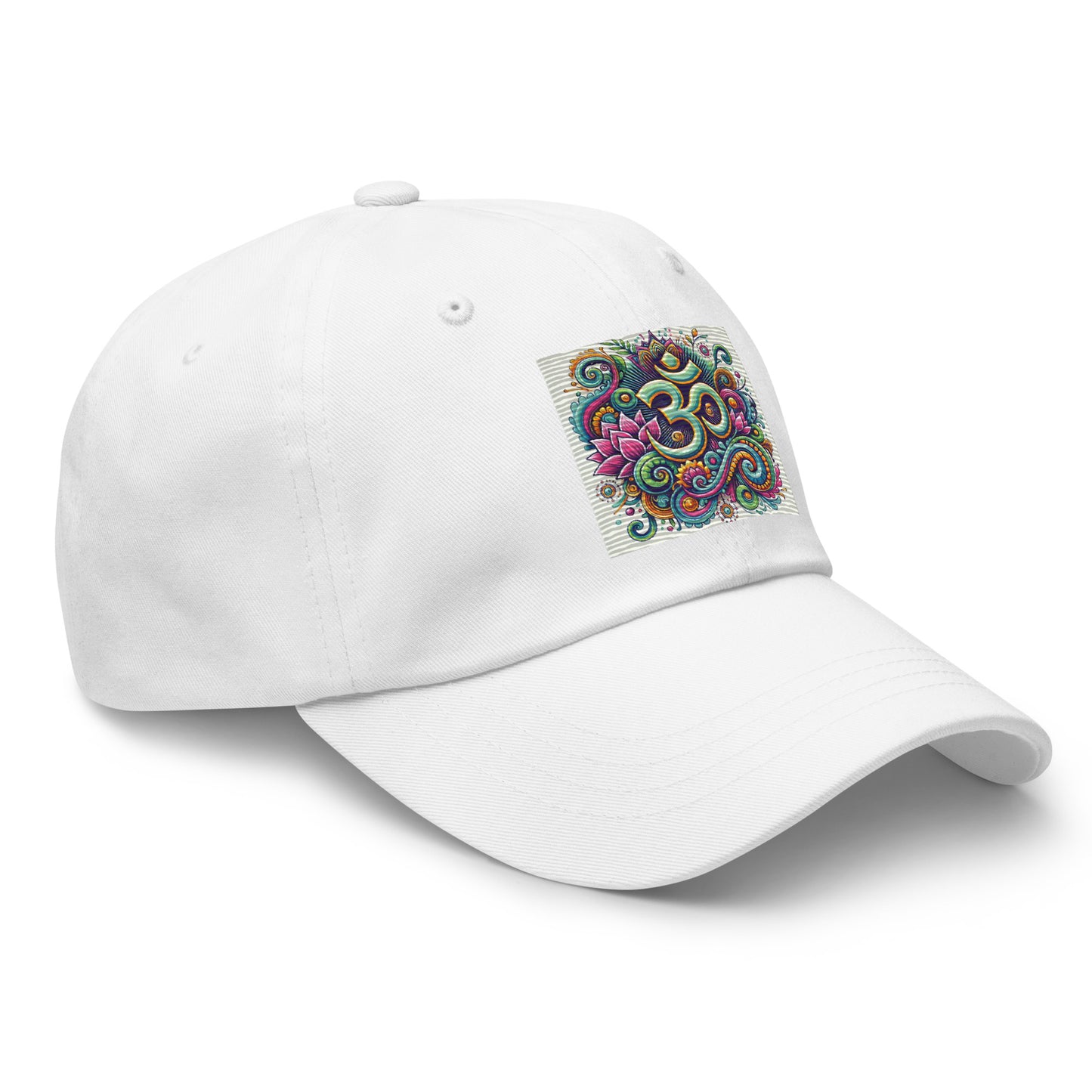 Casquette colorée symbole OM