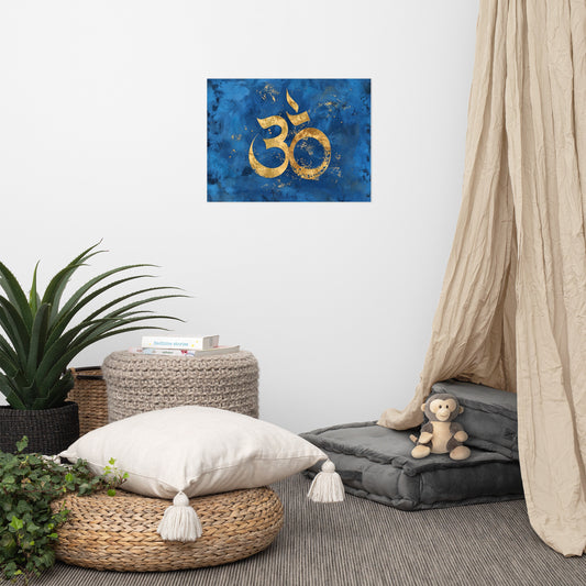 OM symbol poster