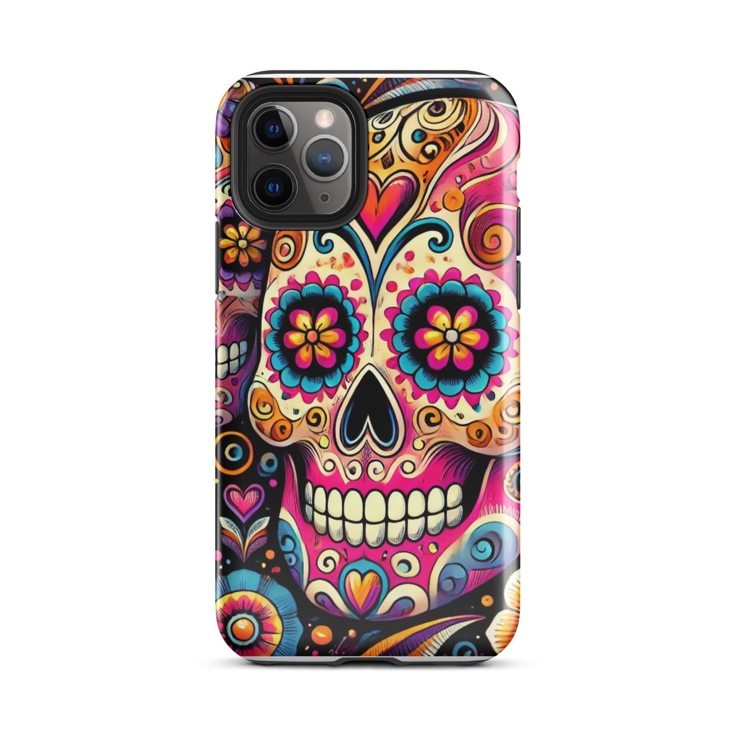 HALLOWEEN DAY OF THE DEAD iPhone Hard Case