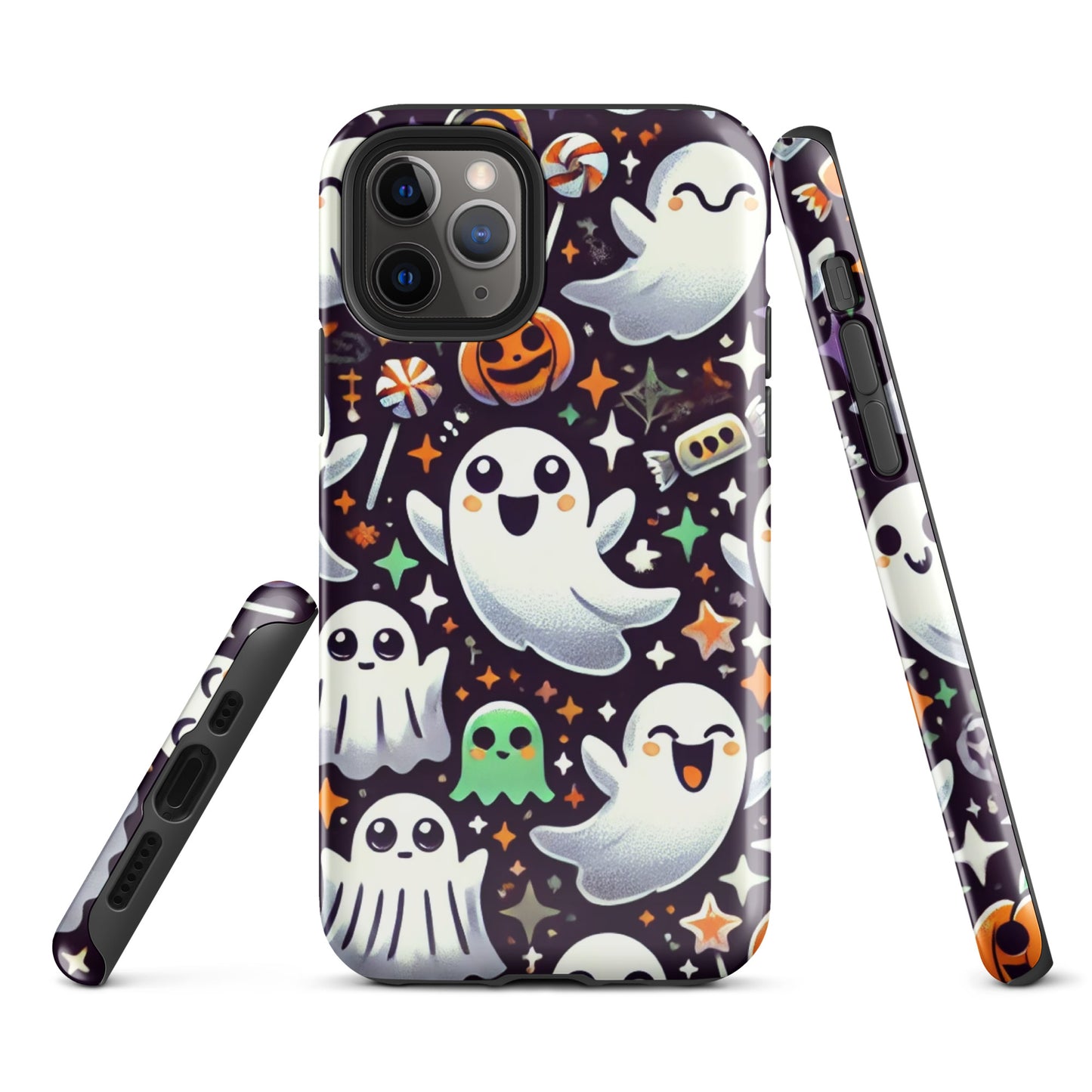 iPhone HALLOWEEN ghosts hard case