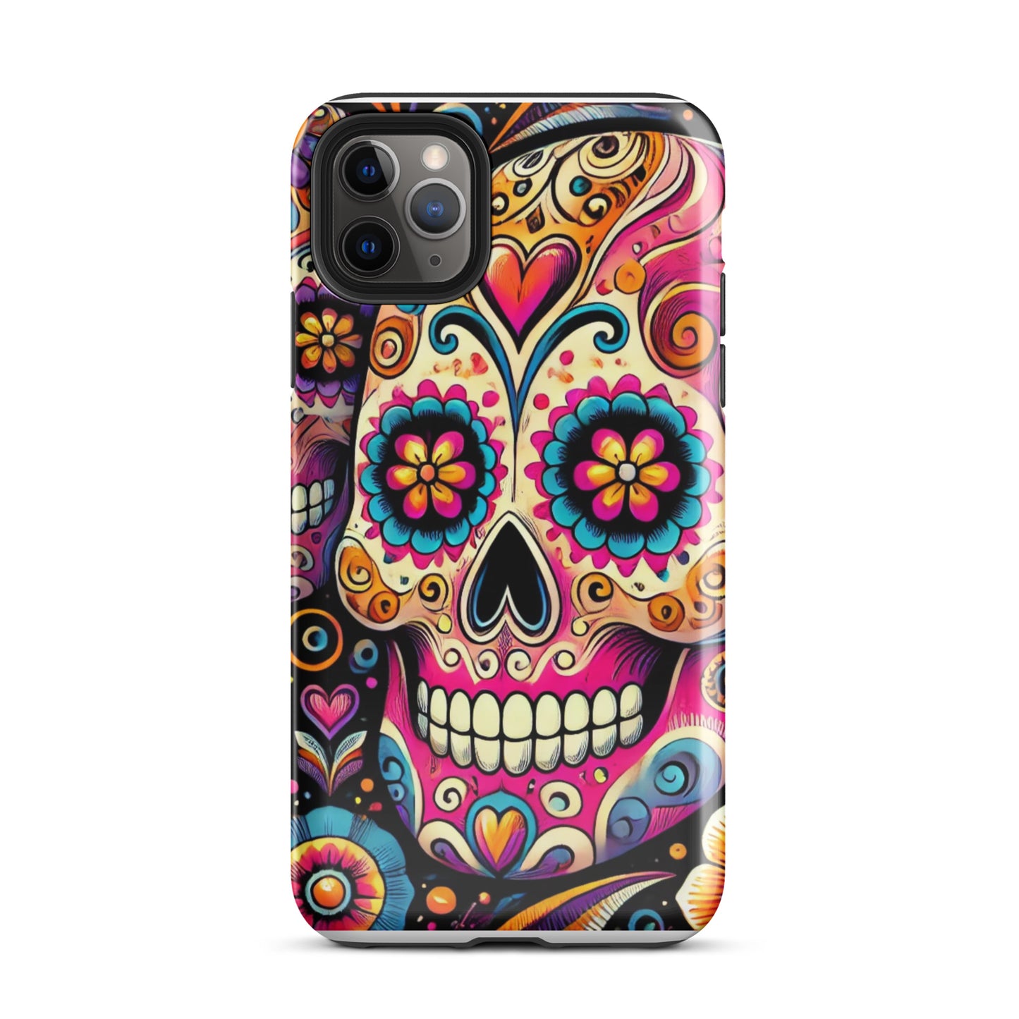 HALLOWEEN DAY OF THE DEAD iPhone Hard Case