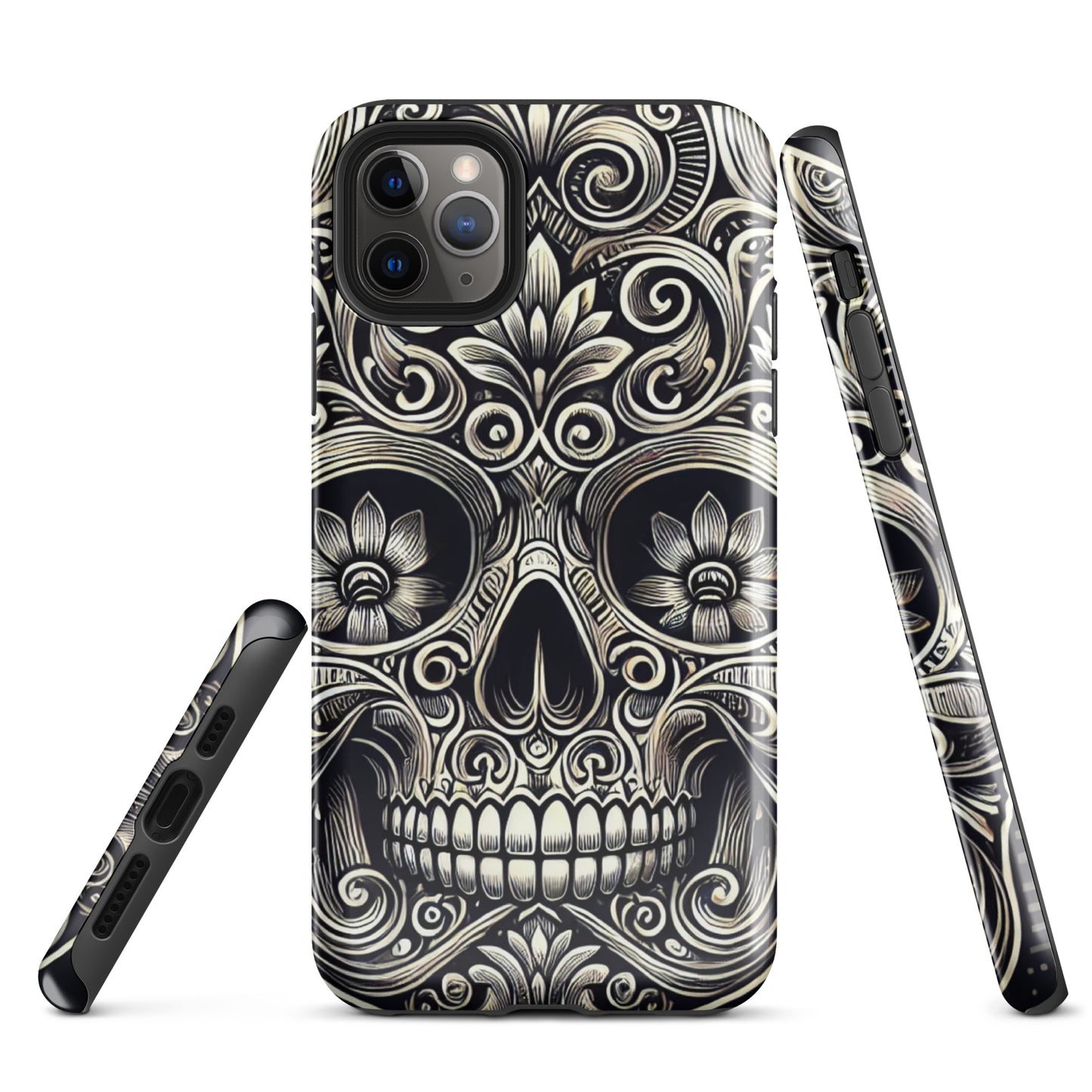 HALLOWEEN skull iPhone hard case