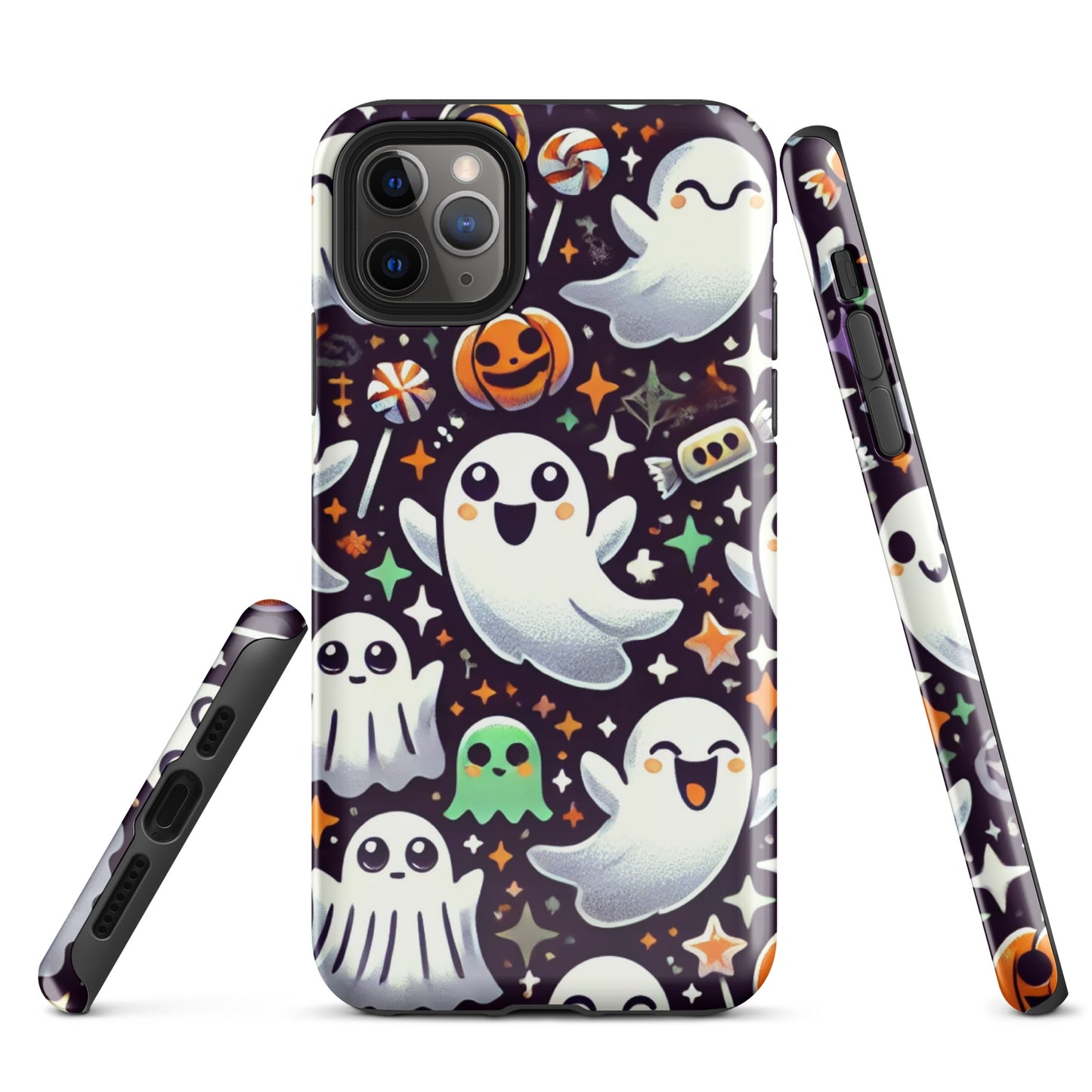 iPhone HALLOWEEN ghosts hard case