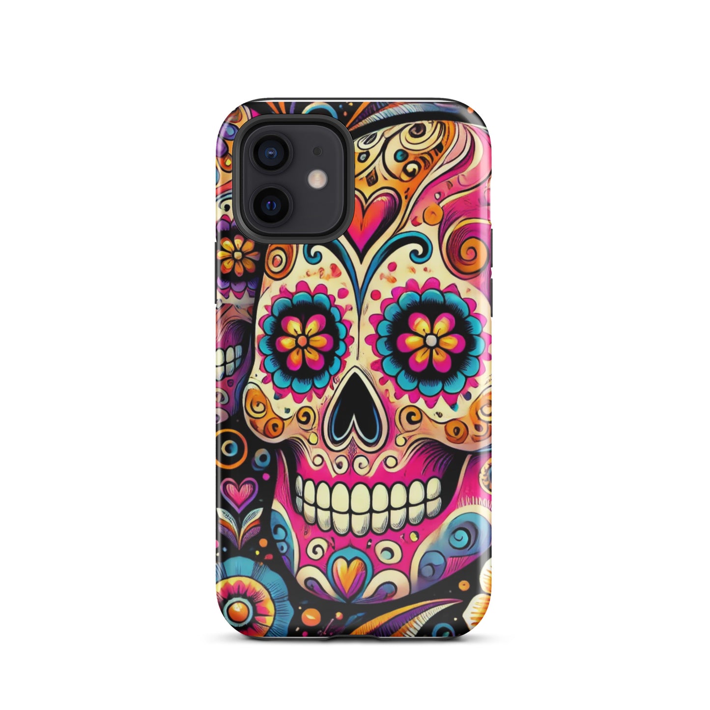 HALLOWEEN DAY OF THE DEAD iPhone Hard Case