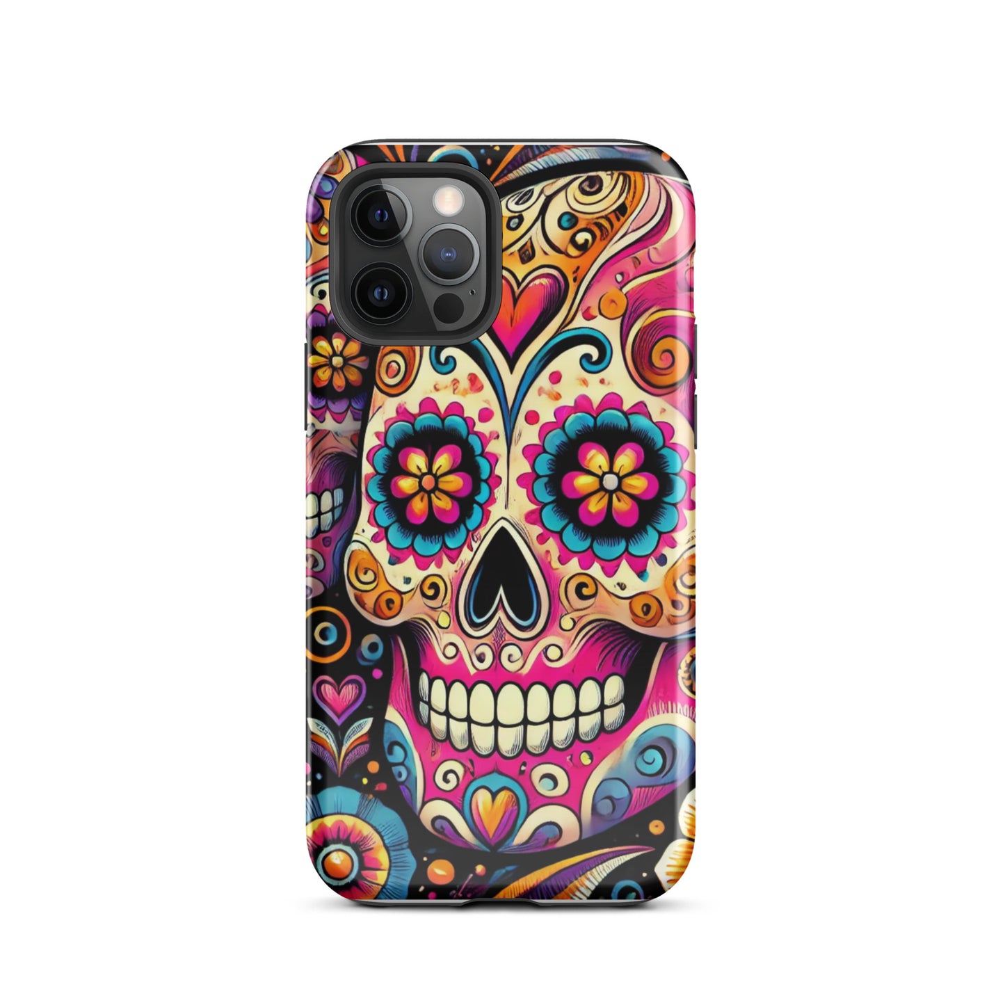 HALLOWEEN DAY OF THE DEAD iPhone Hard Case