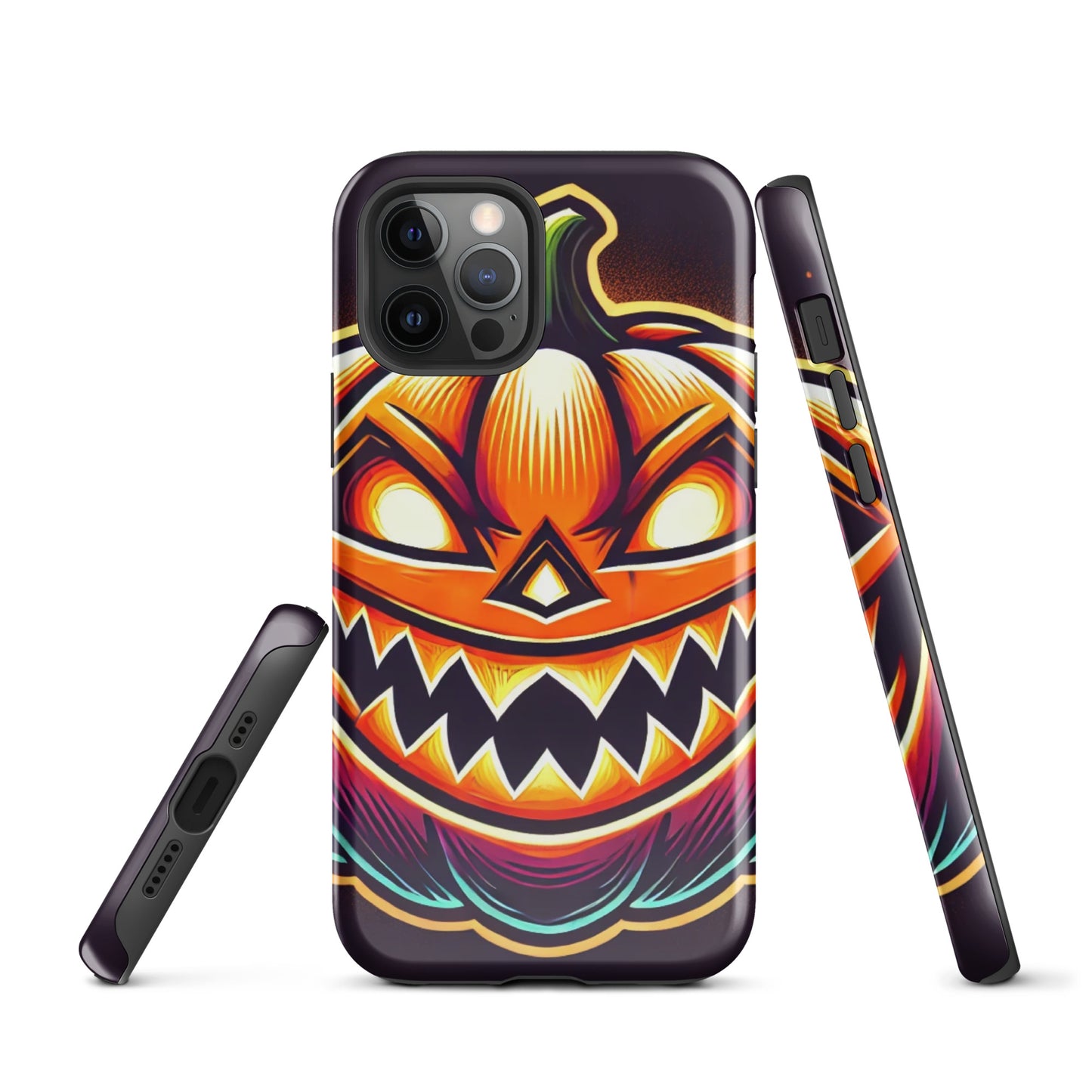 iPhone HALLOWEEN scary pumpkin hard case