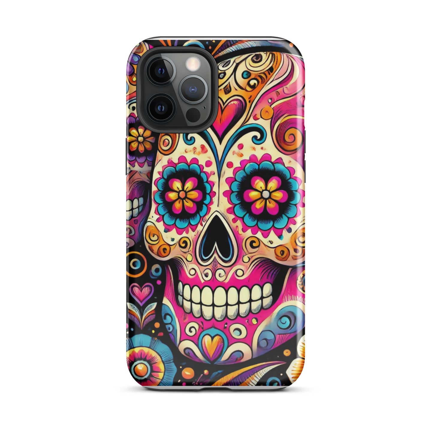 HALLOWEEN DAY OF THE DEAD iPhone Hard Case