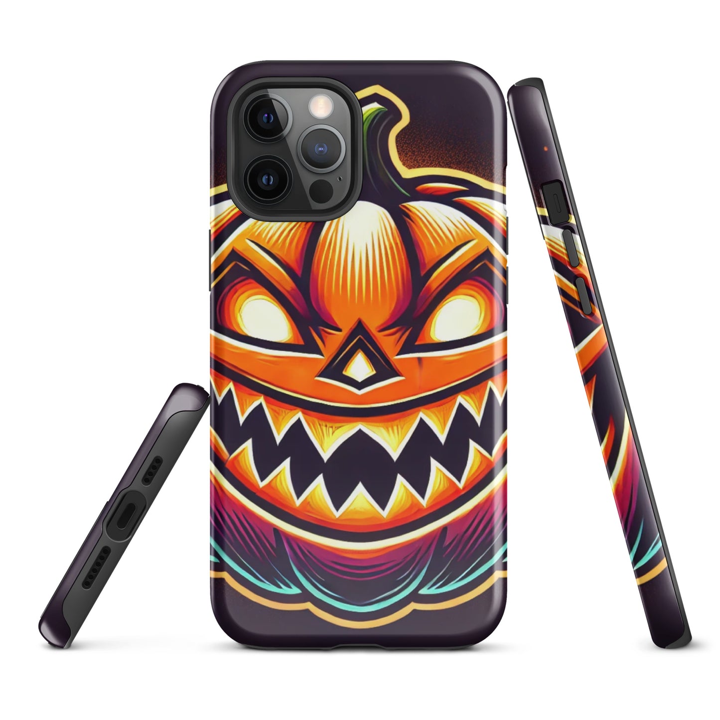 iPhone HALLOWEEN scary pumpkin hard case