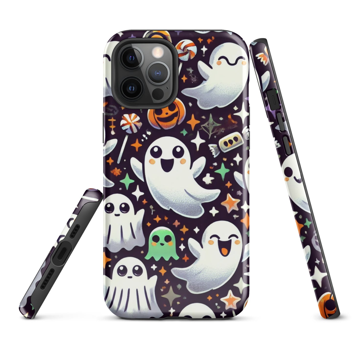 iPhone HALLOWEEN ghosts hard case