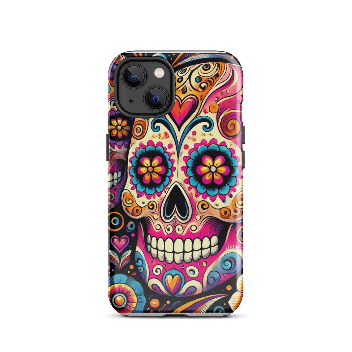 HALLOWEEN DAY OF THE DEAD iPhone Hard Case