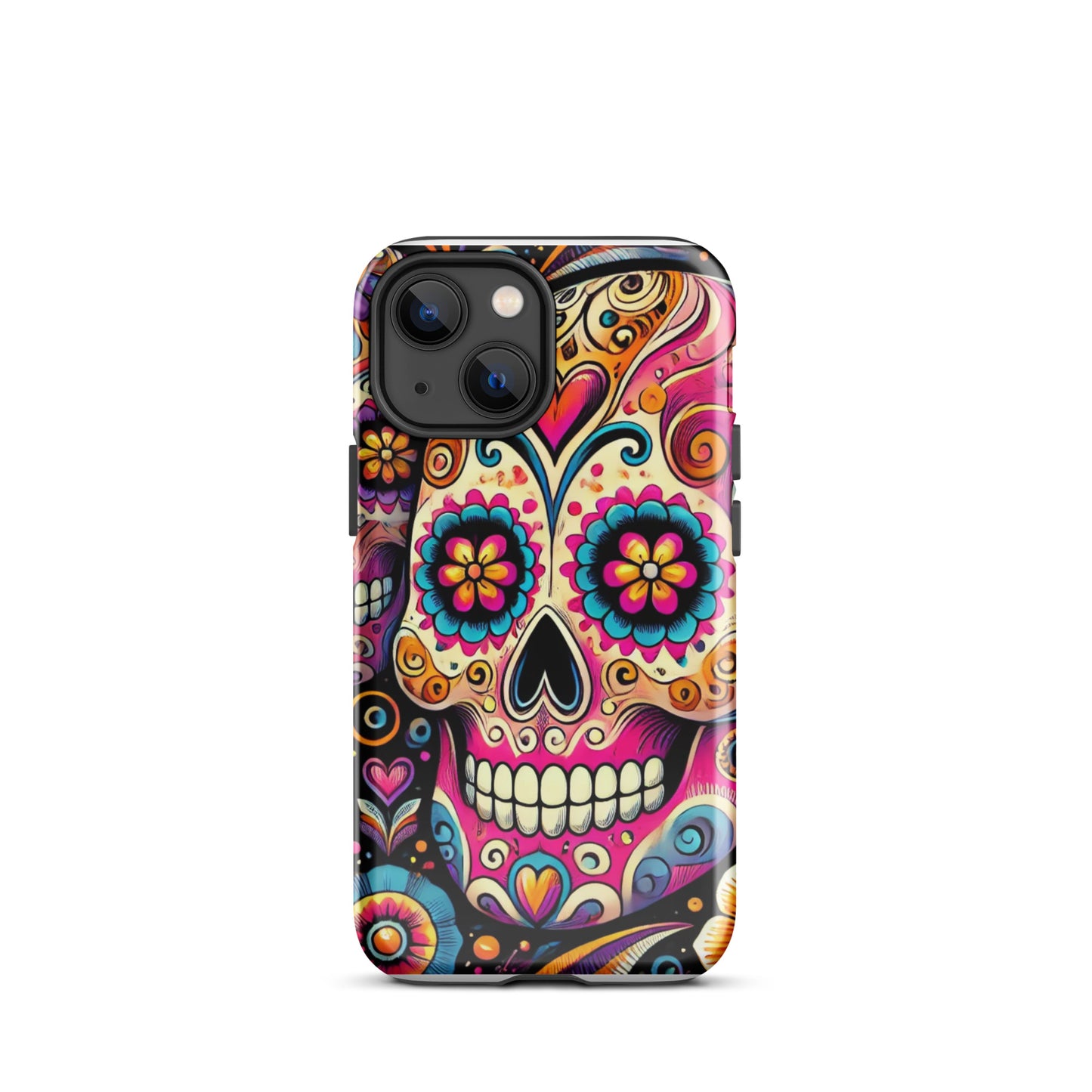 HALLOWEEN DAY OF THE DEAD iPhone Hard Case