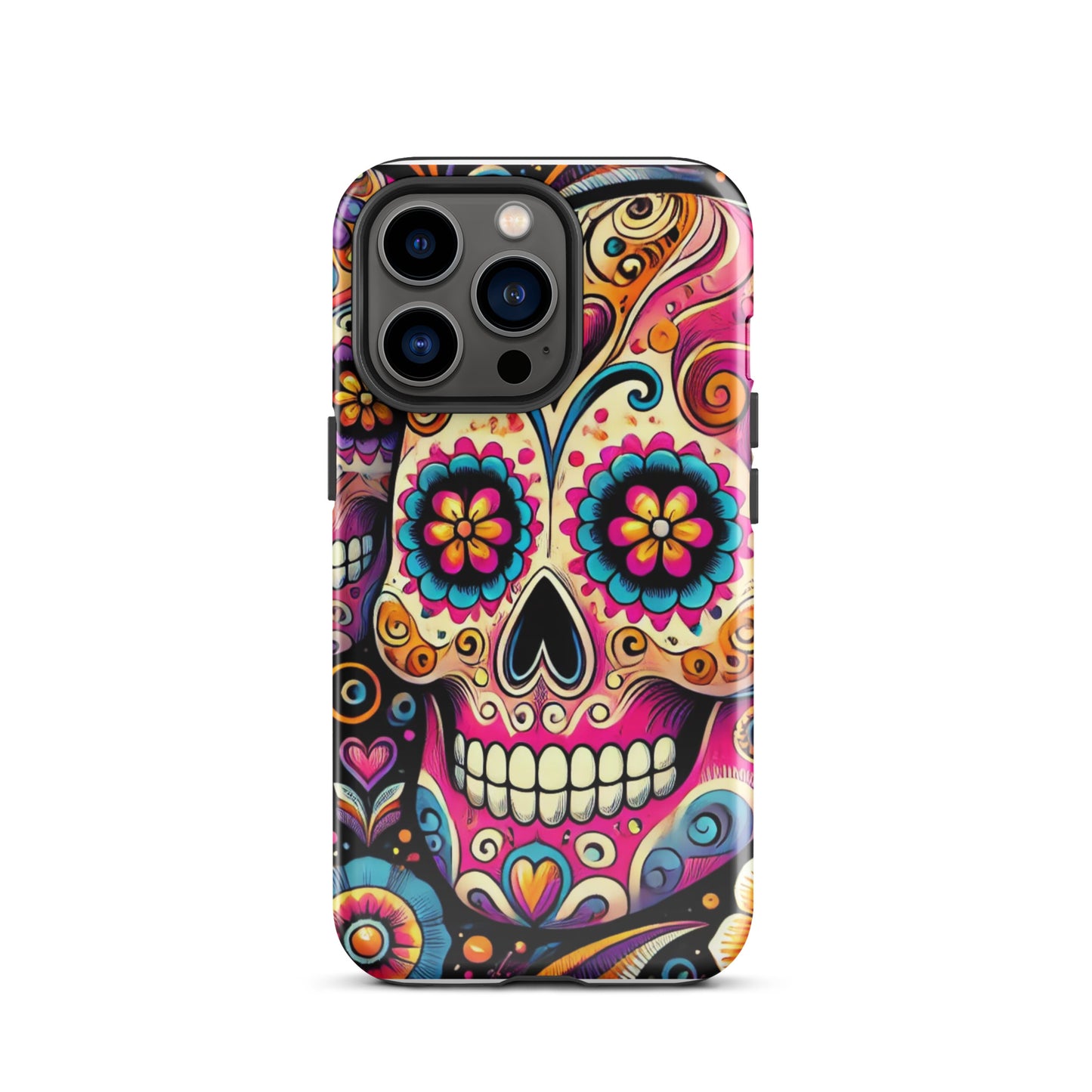 HALLOWEEN DAY OF THE DEAD iPhone Hard Case